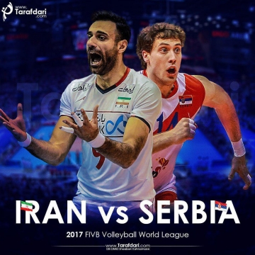 ایران و صربستان  لیگ جهانی والیبال – ساعت ۲۱:۱۰