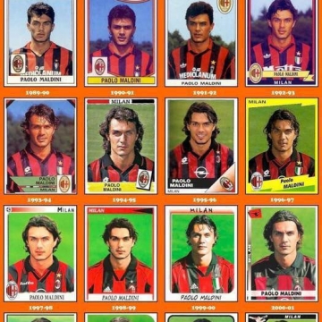 پائولو مالدینی از سال ۱۹۸۵ تا سال ۲۰۰۹  مالدینی، اسطوره باشگاه میلان و ایتالیا امروز ۴۹ ساله شد