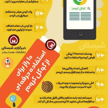۱۰راز برای  استفاده حرفه ای از گوگل کروم