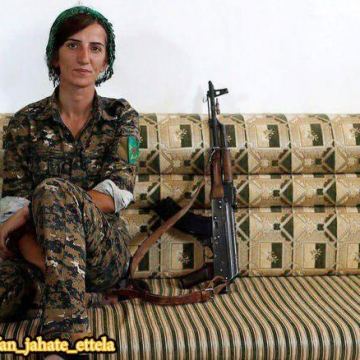 داعشی هااز این زن کرد وحشت دارند!