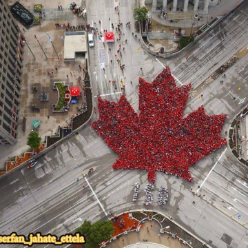 مردم کانادا یکصد و پنجاهمین سالگرد تاسیس کشورشان را جشن گرفتند.