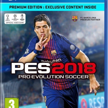 تصویر سوارز بر روی کاور بازی محبوب Pes 2018 قرار گرفت