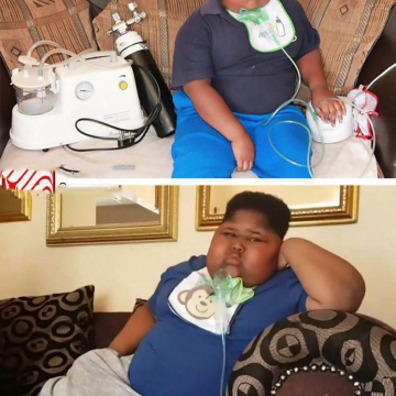 این پسر آفریقایی، ۹۰ کیلو وزن دارد