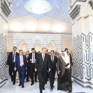 رئیس جمهور ترکیه وارد شهر جده عربستان شد