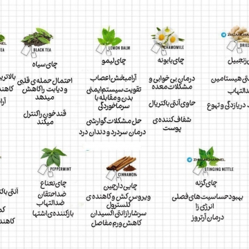 خواص چایی ها را بدانید