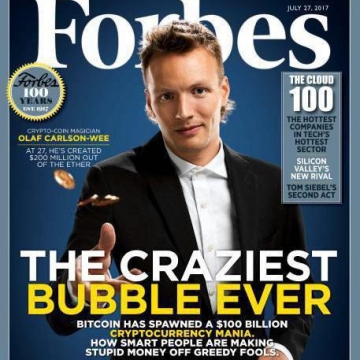 جدیدترین شماره از مجله مشهور خبری Forbes