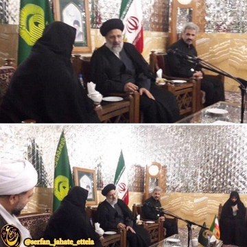 تولیت آستان قدس رضوی به همسر، پدر و پدر خانم شهیدمحسن حججی مدال خادمی امام رضا علیه السلام را اهدا کرد