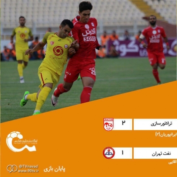 تراکتورسازی دو – نفت تهران یک