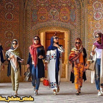 تصویر روز: ايوان شمالى مسجد نصيرالملك شيراز