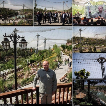 بازدید شهردار تهران از فاز دوم پاغ پرندگان تهران