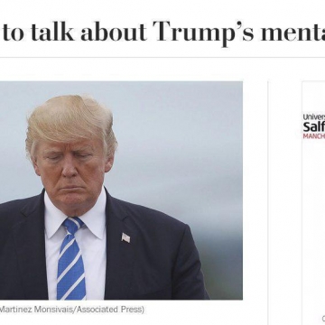 واشنگتن پست: زمان سخن گفتن از سلامت روان ترامپ فرا رسيده است