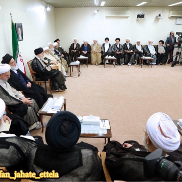 دیدار رئیس و‌اعضای مجلس خبرگان رهبری با حضرت آیت‌الله خامنه‌ای