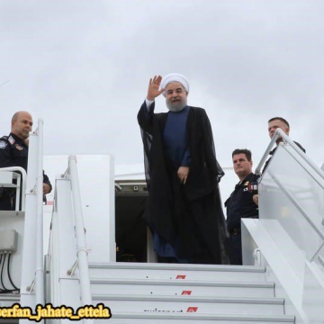 رئیس‌جمهور کشورمان دقایقی پیش به تهران بازگشت