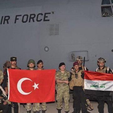 ورود نیروهای نظامی عراق به ترکیه