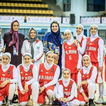 تیم بسکتبال دختران كمتر از  ۱۶ سال ایران به فینال دسته دو آسیا نرسید