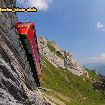 راه‌آهن ۱۲۰ ساله پیلاتوس در سوئیس شیب‌دارترین راه‌آهن دندانه‌ای جهان است