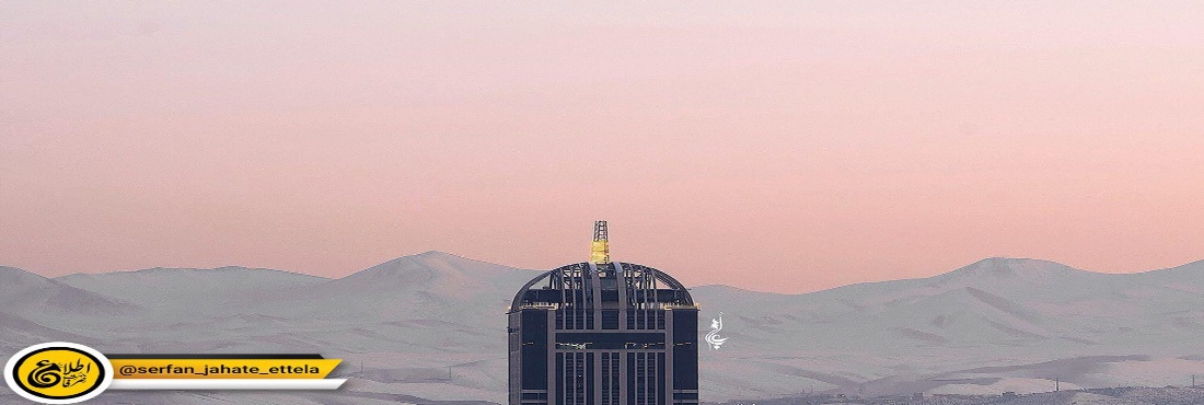 تصویری جالب از برج تجارت جهانی تبریز