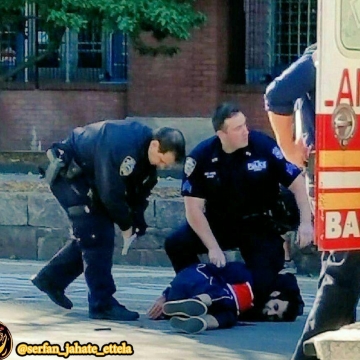 لحظه بازداشت عامل حمله درمنهتن نیویورک