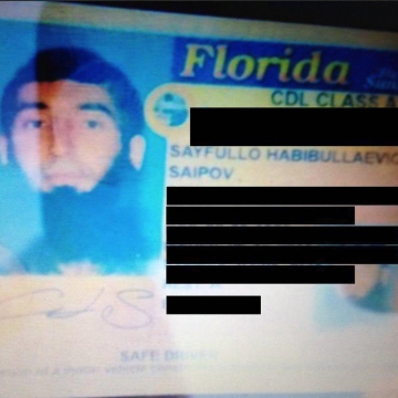 عامل حمله منهتن: سیف الله حبیب الله ویچ- ۲۹ ساله- ازبکستانی