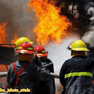 آتش سوزی کارخانه ریسندگی پس از ۸ ساعت مهار شد