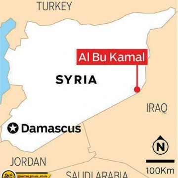 بمب افکن هاي روسيه دور پرواز اين کشور به مواضع تروريست هاي داعش در شهر البوكمال سوريه حمله کردند.