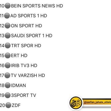 لیست کانالهایی که مراسم قرعه کشی جام جهانی ۲۰۱۸ را بصورت زنده پخش می کنند