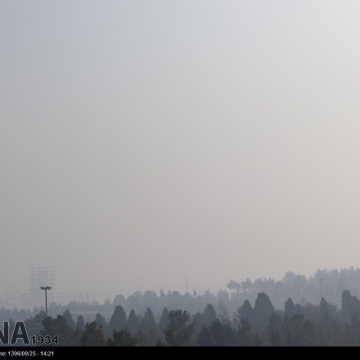آلودگی هوای شهر ارومیه/ ایرنا
