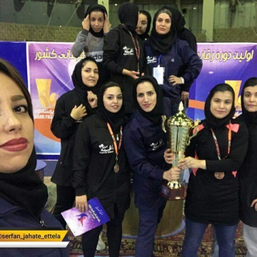 دختران کرمانشاه، قهرمان اولین دوره کشتی کلاسیک قهرمانی کشور