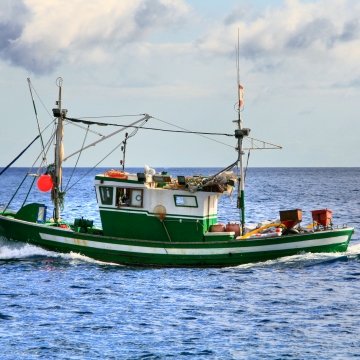 ویدیو: لحظۀ پریدن ماهیگیران به دریا قبل از برخورد با کشتی