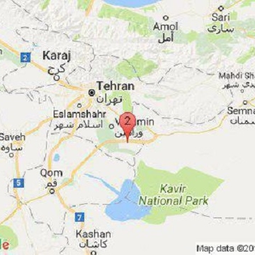 زمین‌لرزه‌ای به بزرگی ۲.۴ ریشتر جوادآباد تهران را لرزاند