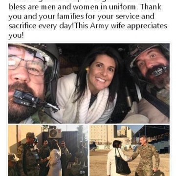 سفرنیکی هیلی  به افغانستان
