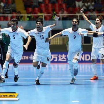 ‌تیم ملی فوتسال ایران به فینال جام ملت‌های آسیا راه یافت
