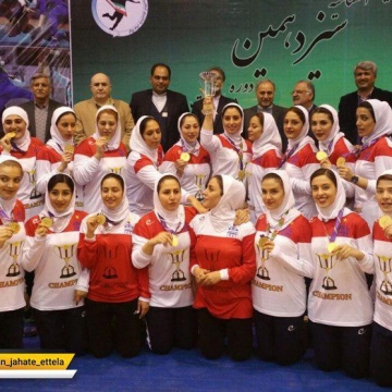 تیم تأسیسات دریایی تهران به مقام قهرمانی رقابت‌های لیگ برتر هندبال زنان رسید