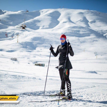 سمانه بیرامی باهر پرچمدار كشورمان در المپیک زمستانی