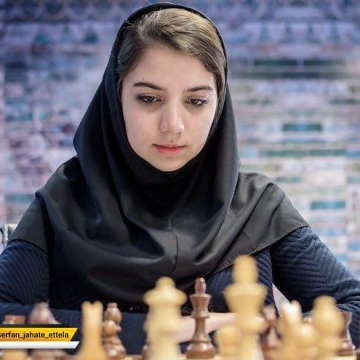سارا سادات خادم الشریعه برترین شطرنج‌باز ایران در جهان شد
