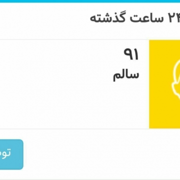 هم‌اکنون شاخص آلودگی هوای تهران