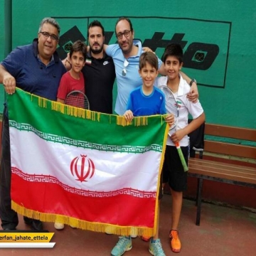 پسران تنیس باز ایران آسیایی شدند