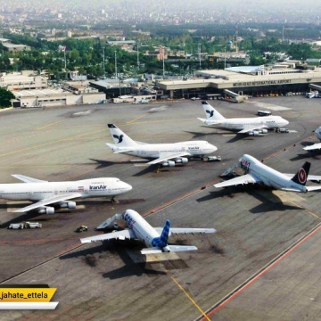 به مناسبت برگزاری مراسم روز ارتش،همه پروازهای فرودگاه امام(ره)،مهرآباد و پیام  متوقف می شود