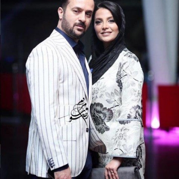 اولین تصویر دو نفره احمد مهرانفر و همسرش مونا فائزپور
