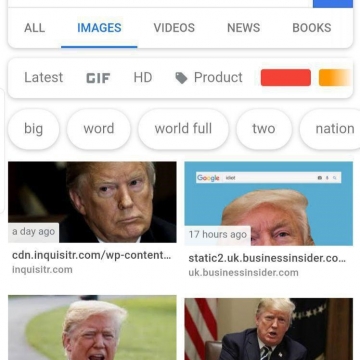 گوگل هم ترامپ را شناخت