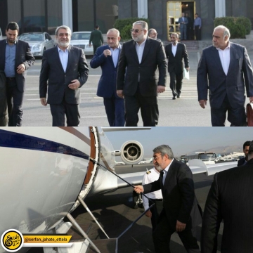 وزیر کشوردقايقي پيش تهران را به مقصد بغداد ترک کرد.