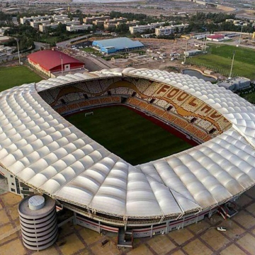 ورزشگاه شهدای فولاد خوزستان، نامزد زیباترین ورزشگاه فوتبال جهان در سال ۲۰۱۸ میلادی شد.