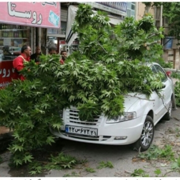 بعدازظهر امروز؛ «توفان تندری» در تهران و ۳ استان دیگر