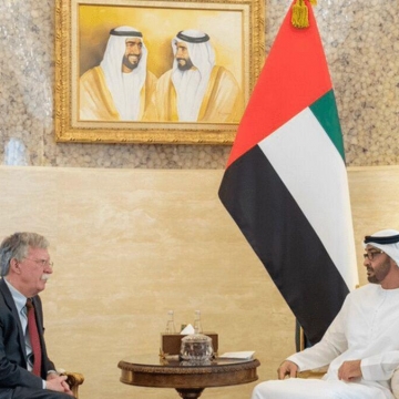 سفر بولتون مشاور امنیت ملی آمریکا به امارات