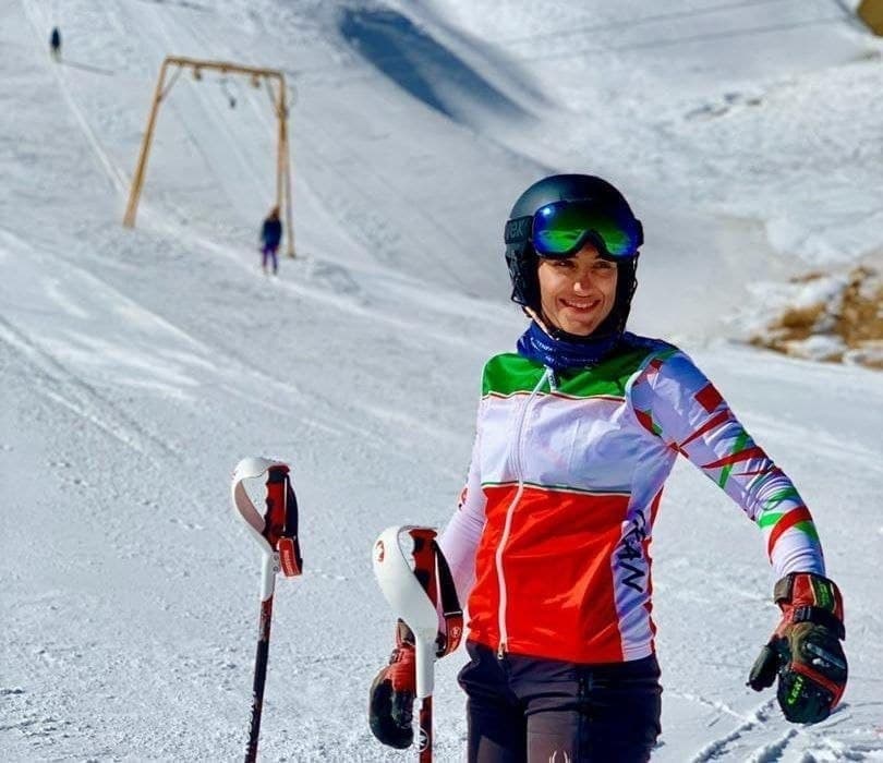 عاطفه احمدی، نخستین نماینده اسکی آلپاین ایران در تاریخ مسابقات المپیک زمستانی شد