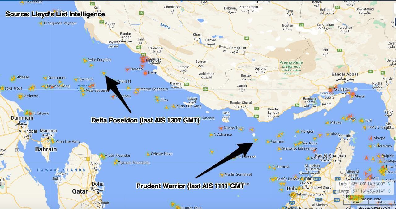 ایران ۲ نفتکش متعلق به یونان را توقیف کرد