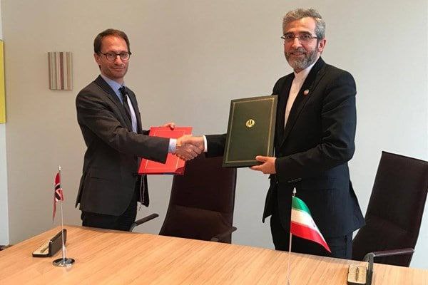 ایران و نروژ‌ یادداشت تفاهم رایزنی‌های سیاسی امضا کردند