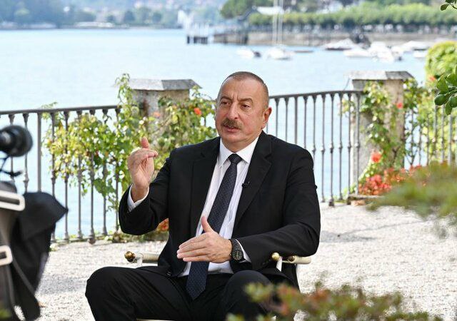 رئیس جمهوری آذربایجان: پیامی از ایران دریافت نکرده‌ام