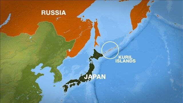 روسیه توافق با ژاپن بر سر جزایر کوریل را فسخ کرد