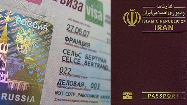 ویزای گروهی گردشگری بین ایران و روسیه از ژانویه لغو می‌شود